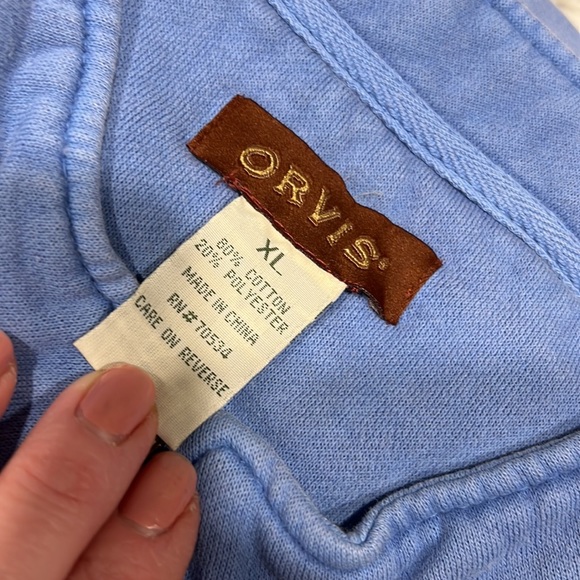 Orvis 3/4 Zip Sweatshirts - Picture 3 of 7